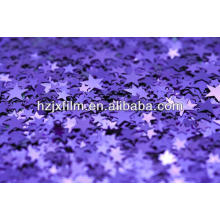 Tinsel garland polyester film